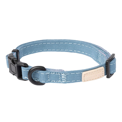 FuzzYard Life French Blue Dog Collar