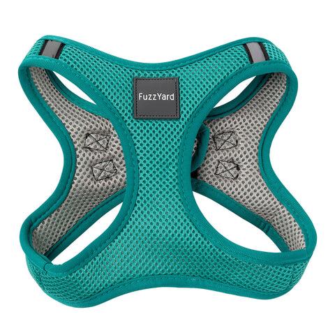 FuzzYard Lagoon Step In Dog Harness Teal