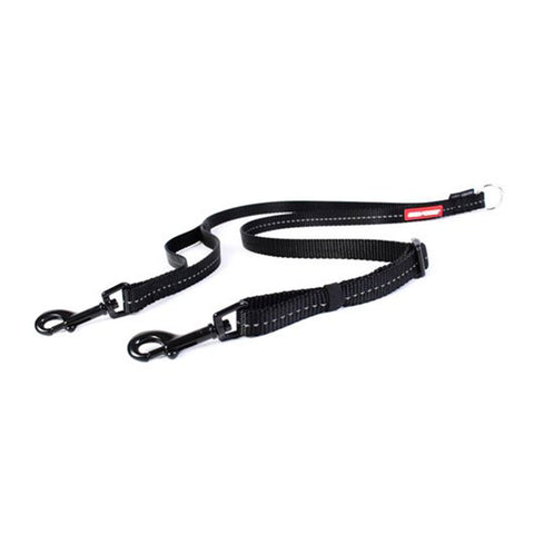 EzyDog Soft Touch Adjustable Coupler LITE 24" Black
