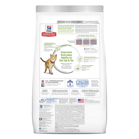 Hill's Science Diet Senior Vitality 7+ Adult Dry Cat Food