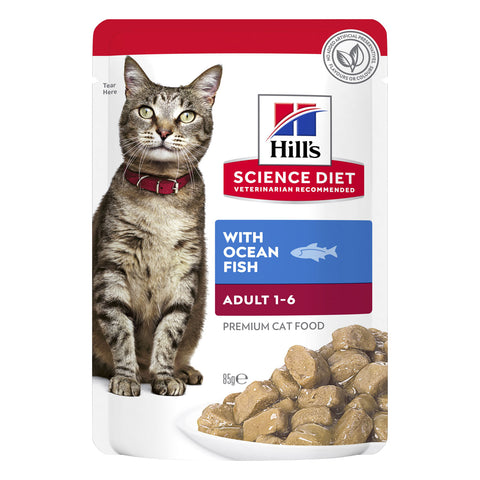 Hill's Science Diet Ocean Fish Adult Wet Cat Food