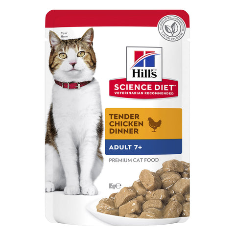Hill's Science Diet Chicken Adult 7+ Wet Cat Food