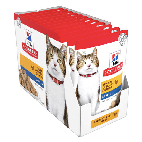 Hill's Science Diet Chicken Adult 7+ Wet Cat Food