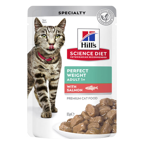 Hill's Science Diet Salmon Perfect Weight Adult Wet Cat Food