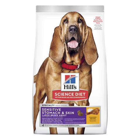 Hill's Science Diet Sensitive Stomach & Skin Large Breed Adult Dry Dog Food 13.6kg