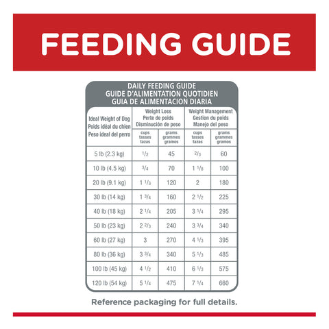 Hill's Science Diet Light Adult Dry Dog Food 3kg