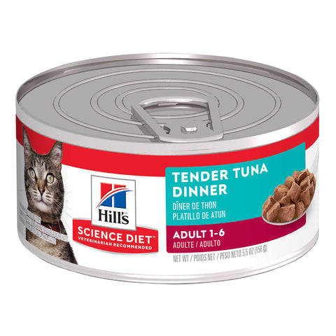 Hill's Science Diet Tender Dinners Tuna Adult Canned Cat Food