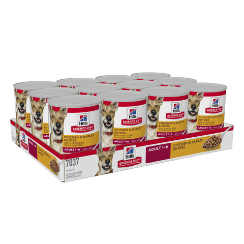 Hill's Science Diet Chicken & Barley Entree Adult Canned Dog Food