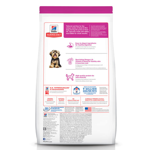 Hill's Science Diet Small Paws Adult Dry Dog Food