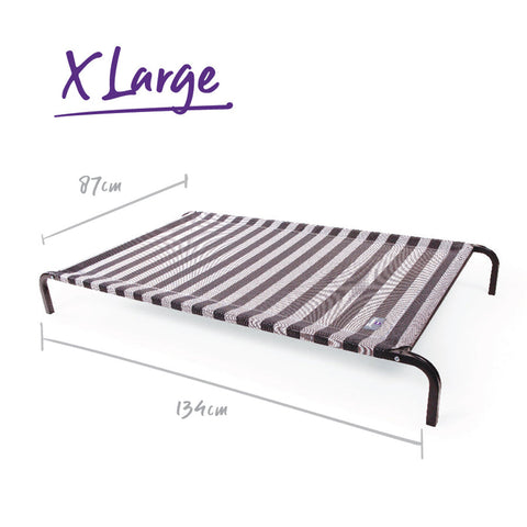 Kazoo Everyday Outdoor Dog Bed Black & White