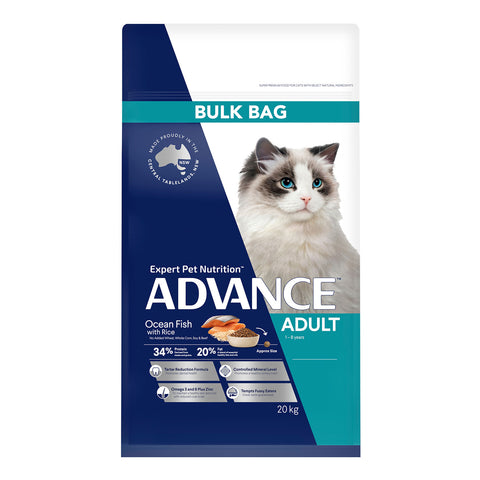 Advance Ocean Fish & Rice Adult Dry Cat Food 20kg