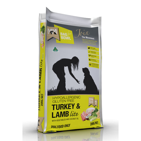 Meals for Mutts Lite Turkey & Lamb Adult Dry Dog Food 20kg