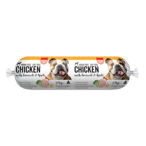Prime Pantry Chicken, Broccoli & Apple Dog Roll 1.7kg