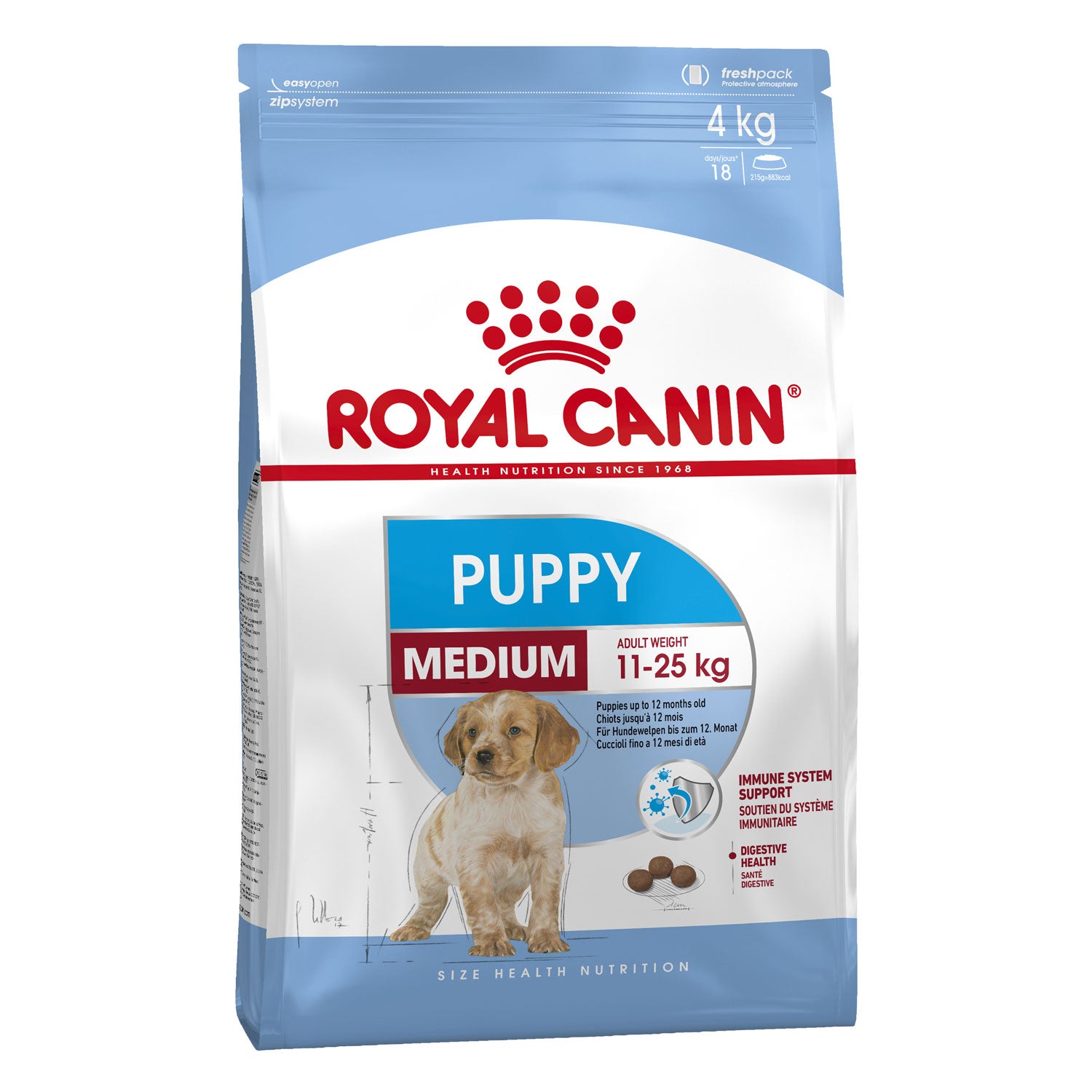Royal Canin Medium Puppy Dry Dog Food 4kg1