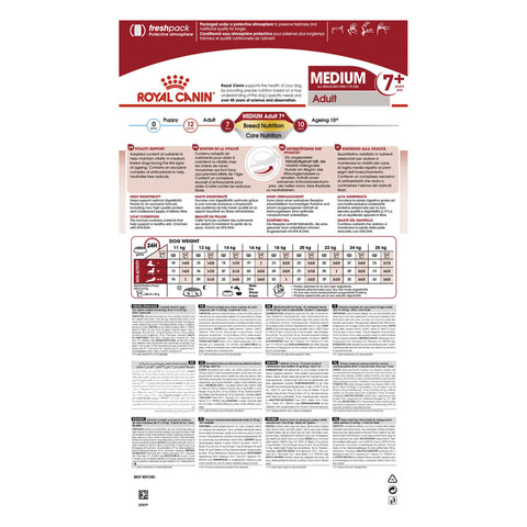 Royal Canin Medium Adult 7+ Dry Dog Food 15kg