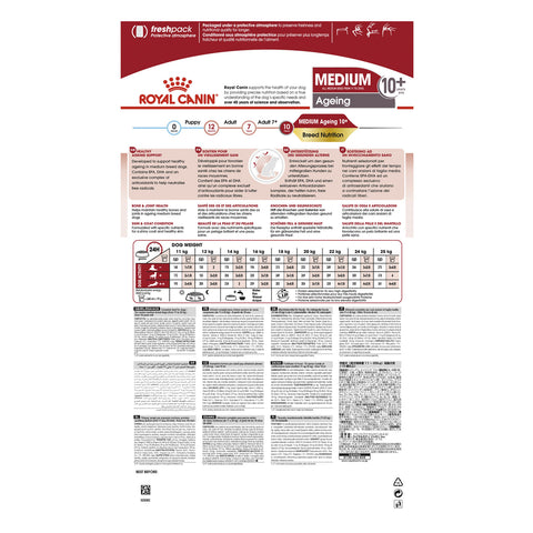 Royal Canin Medium Ageing 10+ Dry Dog Food 15kg