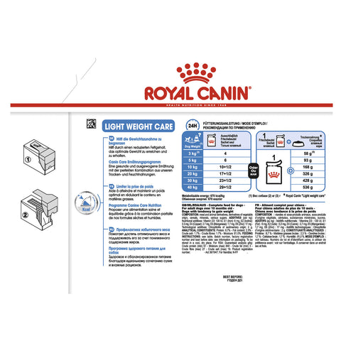 Royal Canin Light Weight Care Loaf Adult Wet Dog Food