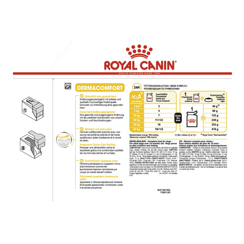 Royal Canin Dermacomfort Loaf Adult Wet Dog Food