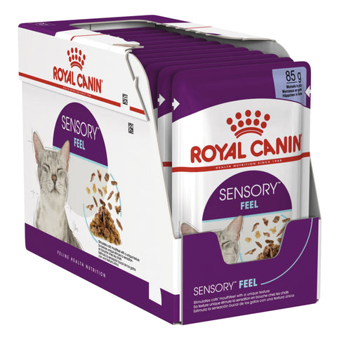 Royal Canin Sensory Feel Jelly Adult Wet Cat Food Pouches