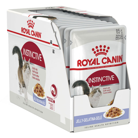 Royal Canin Instinctive Jelly Adult Wet Cat Food Pouches