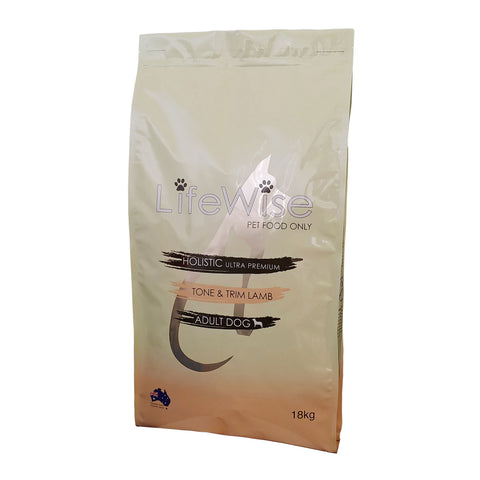 LifeWise Tone & Trim Lamb with Oats, Rice & Veg Adult Dry Dog Food 18kg