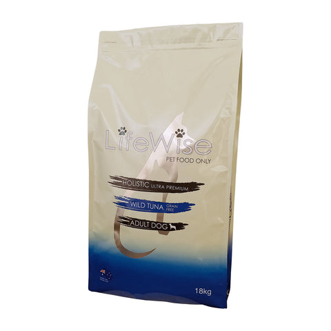LifeWise Grain Free Tuna with Lamb & Veg Adult Dry Dog Food 18kg