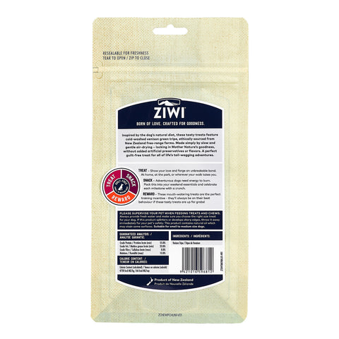 ZIWI Peak Oral Health Treats Venison Green Tripe Dog Treat