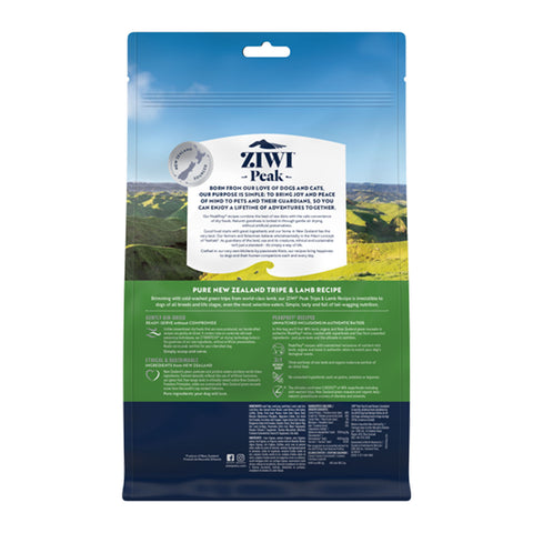 ZIWI Peak Tripe & Lamb Air Dried Dry Dog Food