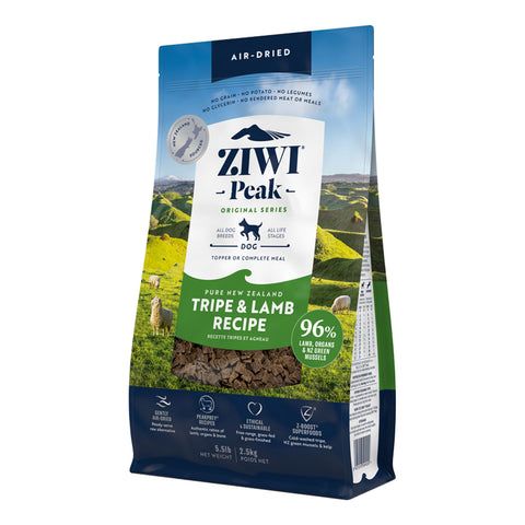 ZIWI Peak Tripe & Lamb Air Dried Dry Dog Food