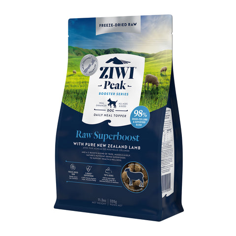 ZIWI Peak Freeze Dried Dog Superboost Lamb